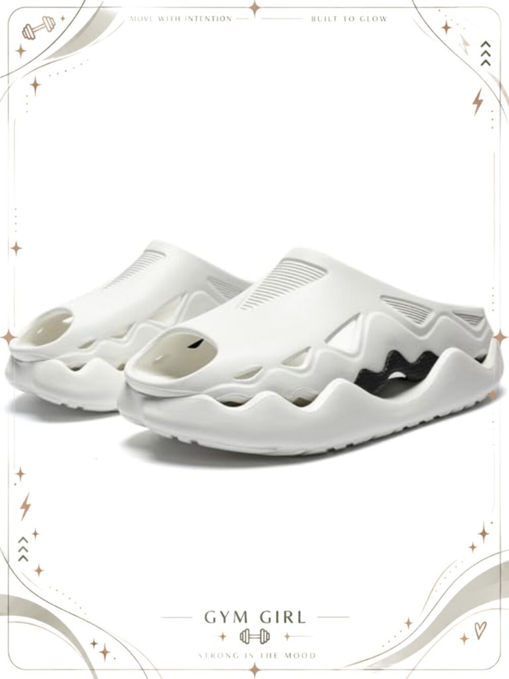 Unisex EVA Slides Clogs Chunky Arch Support Waterproof Non-Slip